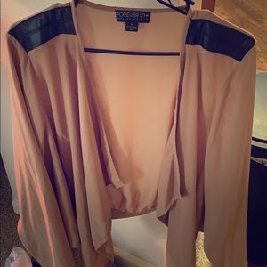 Brown forever 21 jacket